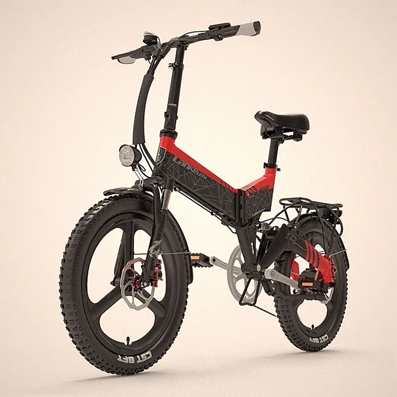 Elektrofahrrad 20'' Klapprad City E-Bike 500W 48V 12.8Ah Pedelec Shimano 7-Gänge