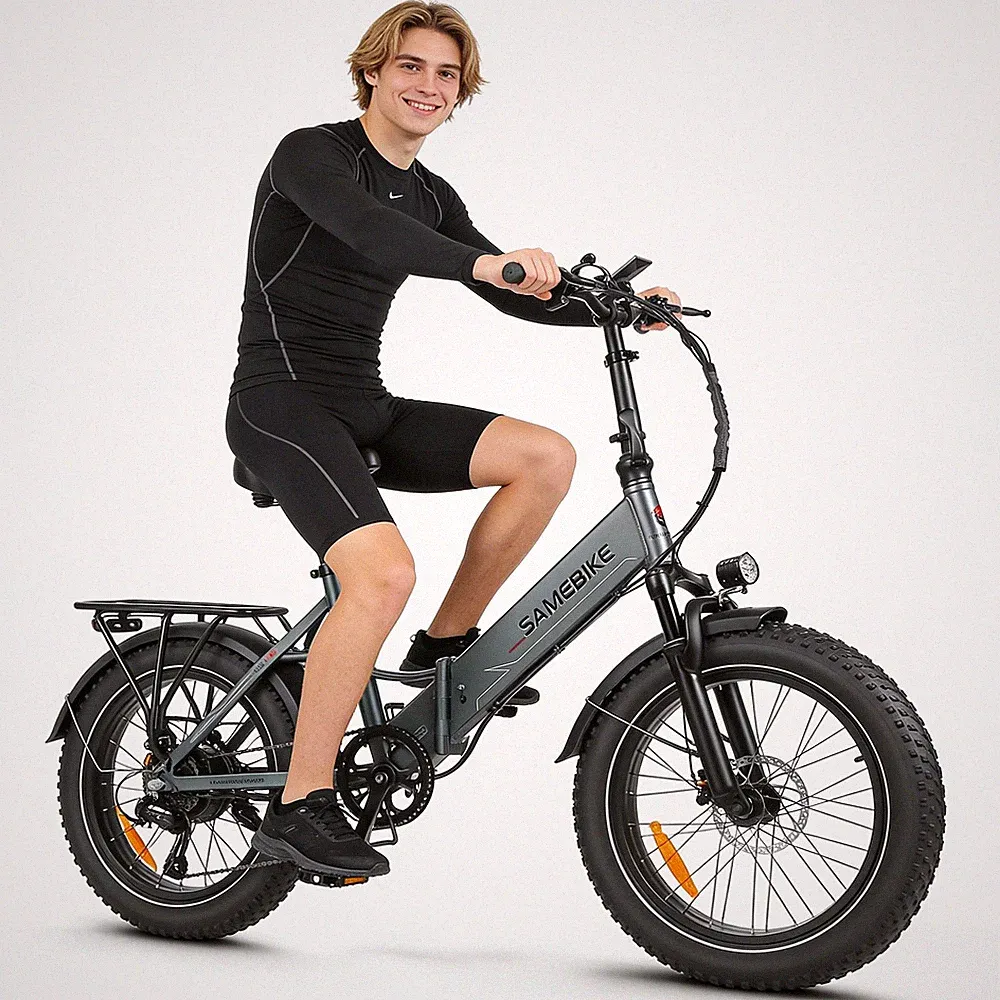 Elektrofahrrad 20'' Klapprad E-Mountainbike 48V/13AH City E-Bike 750W E-Bike