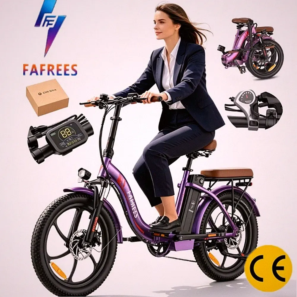 Elektrofahrrad 250W 36V E-Bike Klapprad 20 Zoll Damen/Herren Citybike MTB 25km/h