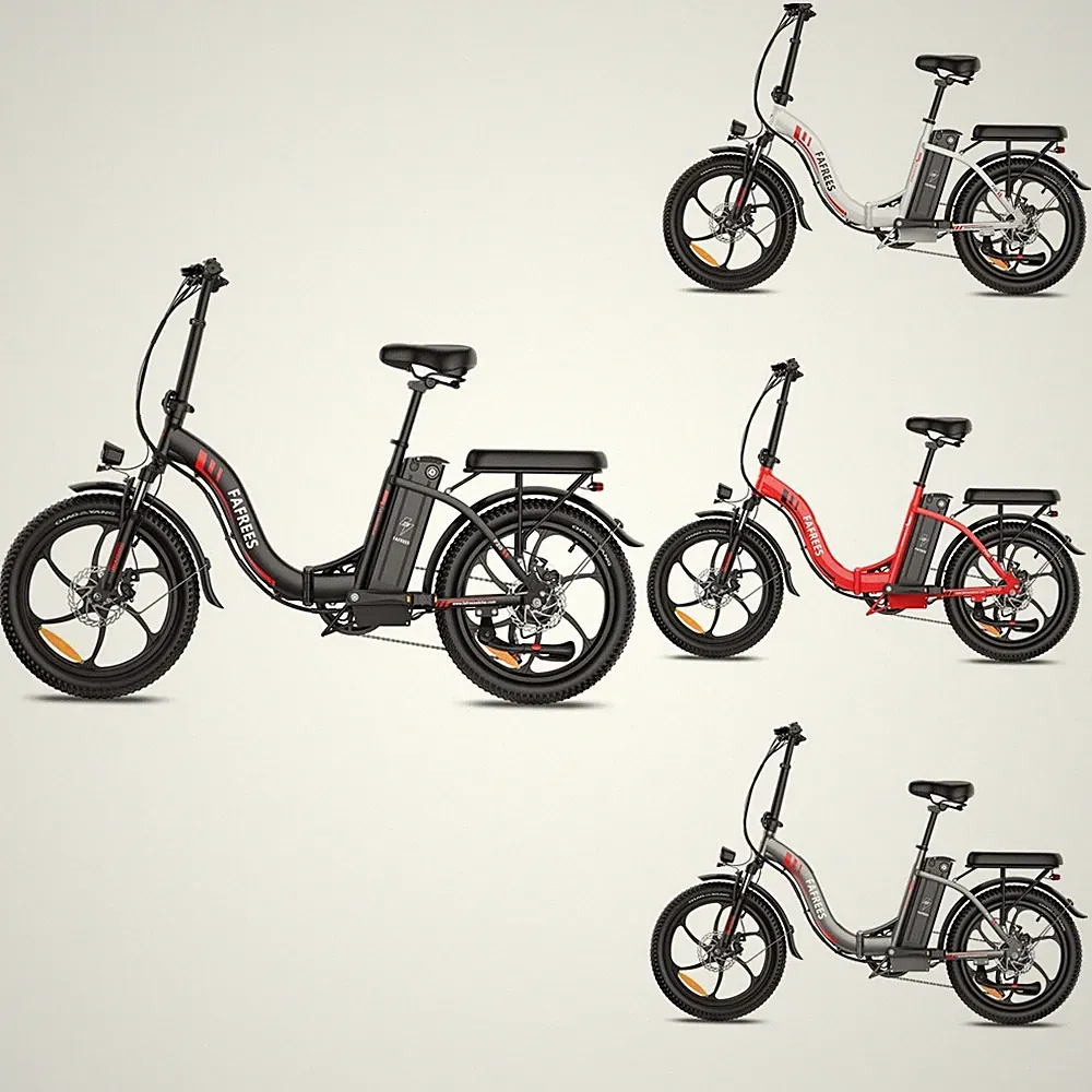 Elektrofahrrad FAFREES F20 Klapprad 20 Zoll E-Bike 250W Mountainbike 18AH 25km/h