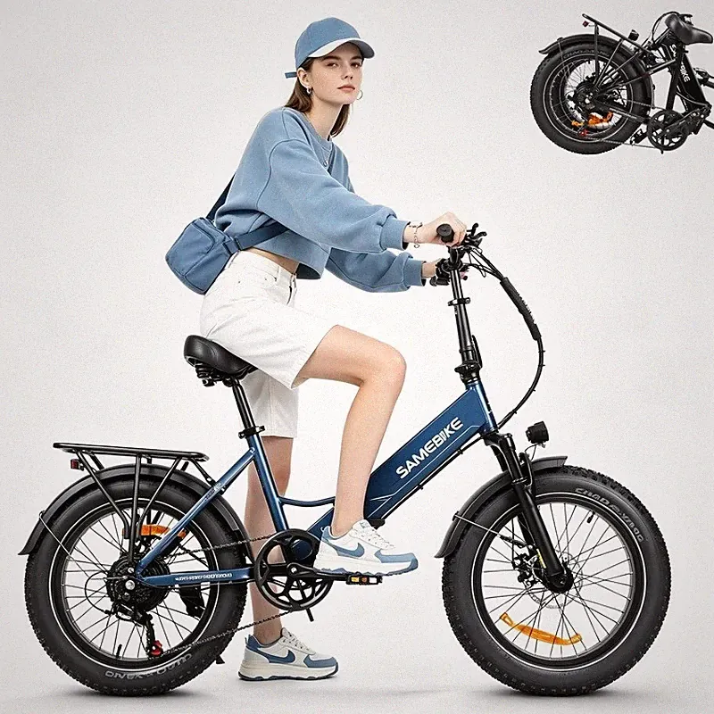 Elektrofahrrad Pedelec 750W Klapprad City E-Bike 20" Cityräder 48V/13Ah 7-Gänge