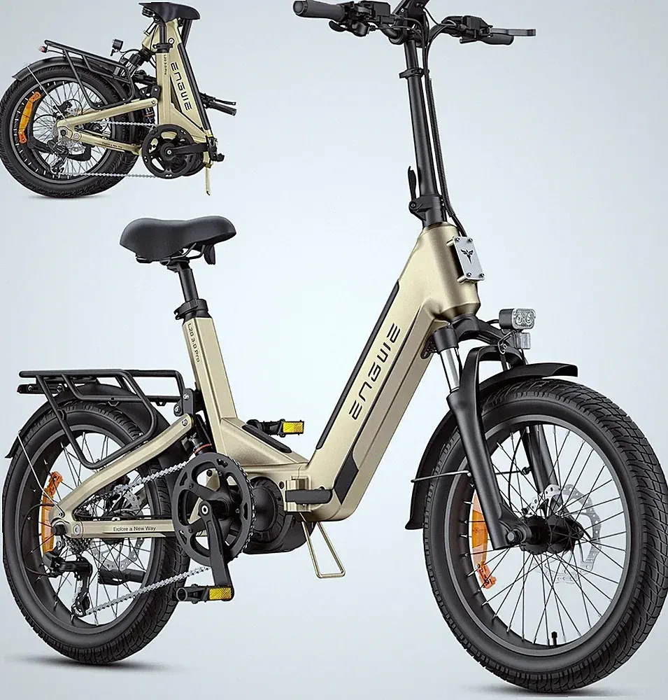 Elektrofahrrad Schnellladung 2H 20" klappbar Fatbike 250W City E Bike Bis 160km