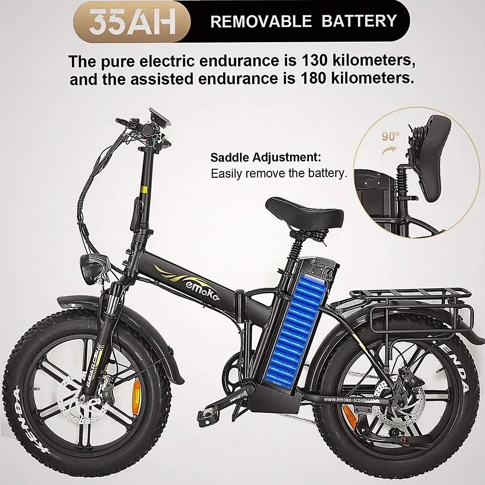 Doppelte Federung E-Bike Klapprad