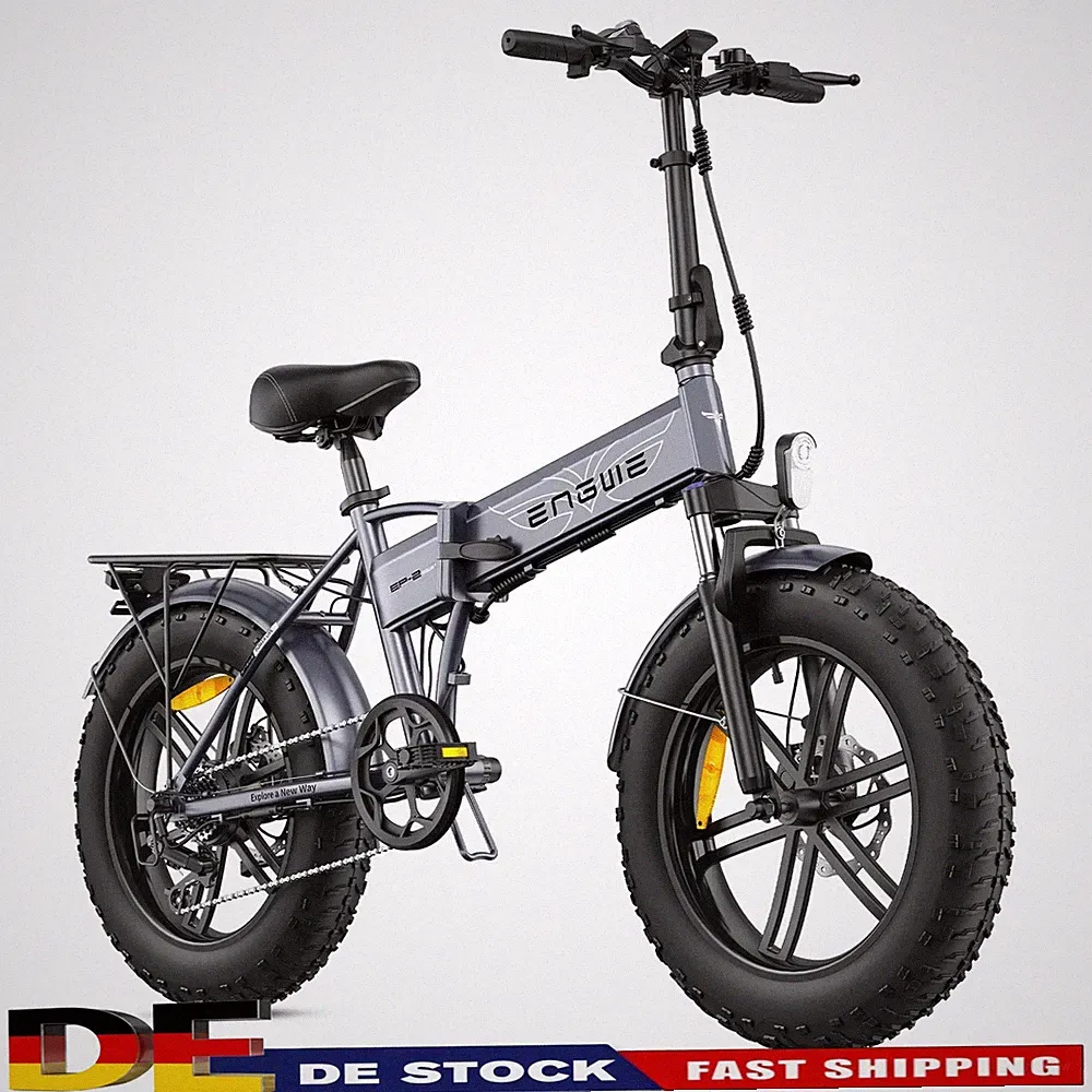 ENGWE 250W Elektrofahrrad Klapprad 48V 13Ah City E-Bike 4.0 FAT BIKE EP-2 BOOST