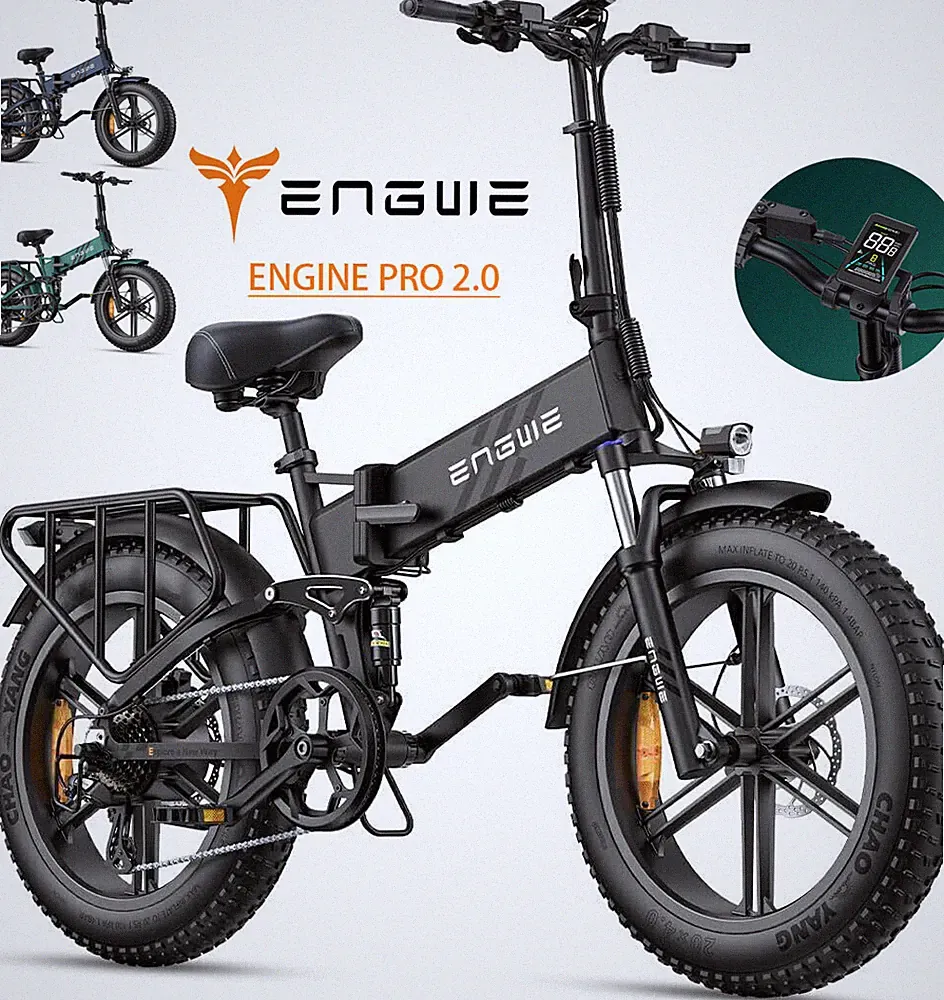 ENGWE ENGINE Pro 2.0 20 Zoll eBike E Mountainbike 768Wh 16AH E-Fahrrad 25km/h EU