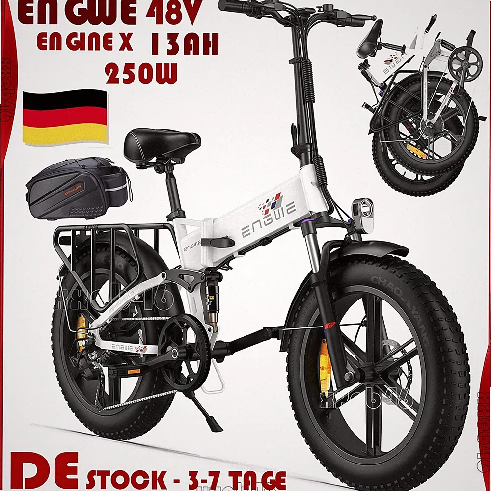 ENGWE ENGINE X 20 Zoll Elektrofahrrad Klapprad E-Bike 250W E Mountainbike