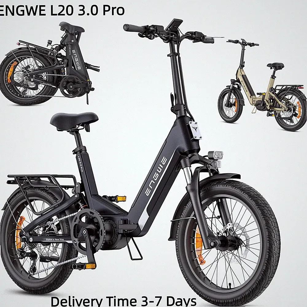 ENGWE L20 3.0 Pro Elektrofahrrad 250W 20 Zoll Klapprad Herren/Damen City E-Bike