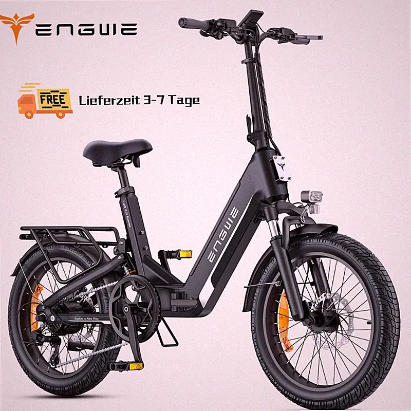 ENGWE L20 3.0BOOS E-Bike 20Zoll Klapprad 250W Pedelec Damen Herren StVZO Fatbike