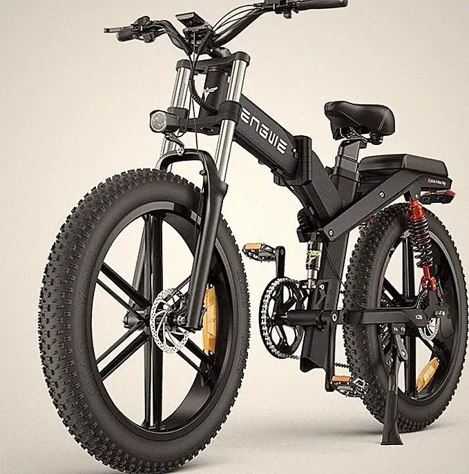 ENGWE X26 8 Gang All Terrain Klapprad Elektrofahrrad 48V 19.2AH+10AH Dual Akku