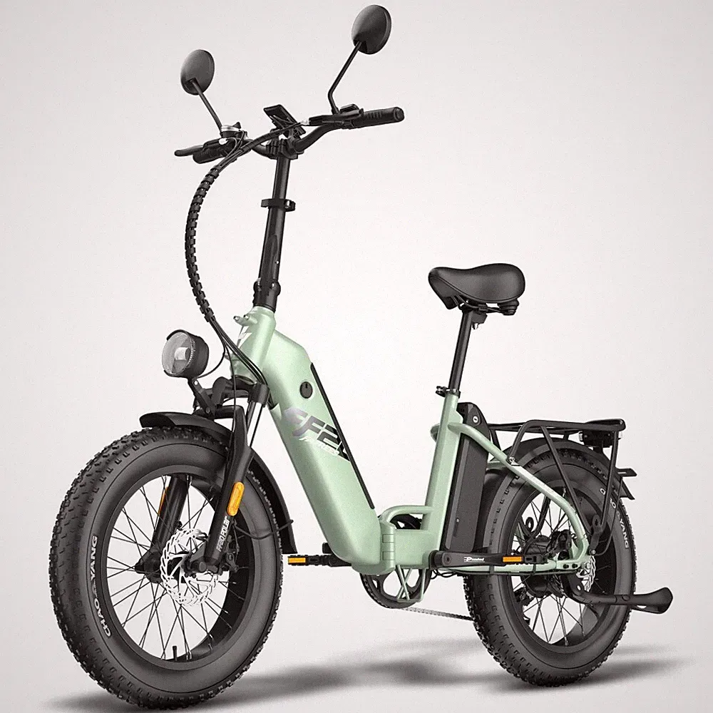 FAFREES 20 Zoll Elektrofahrrad 500W Klapprad E-Bike 24AH E Mountainbike 45km/h