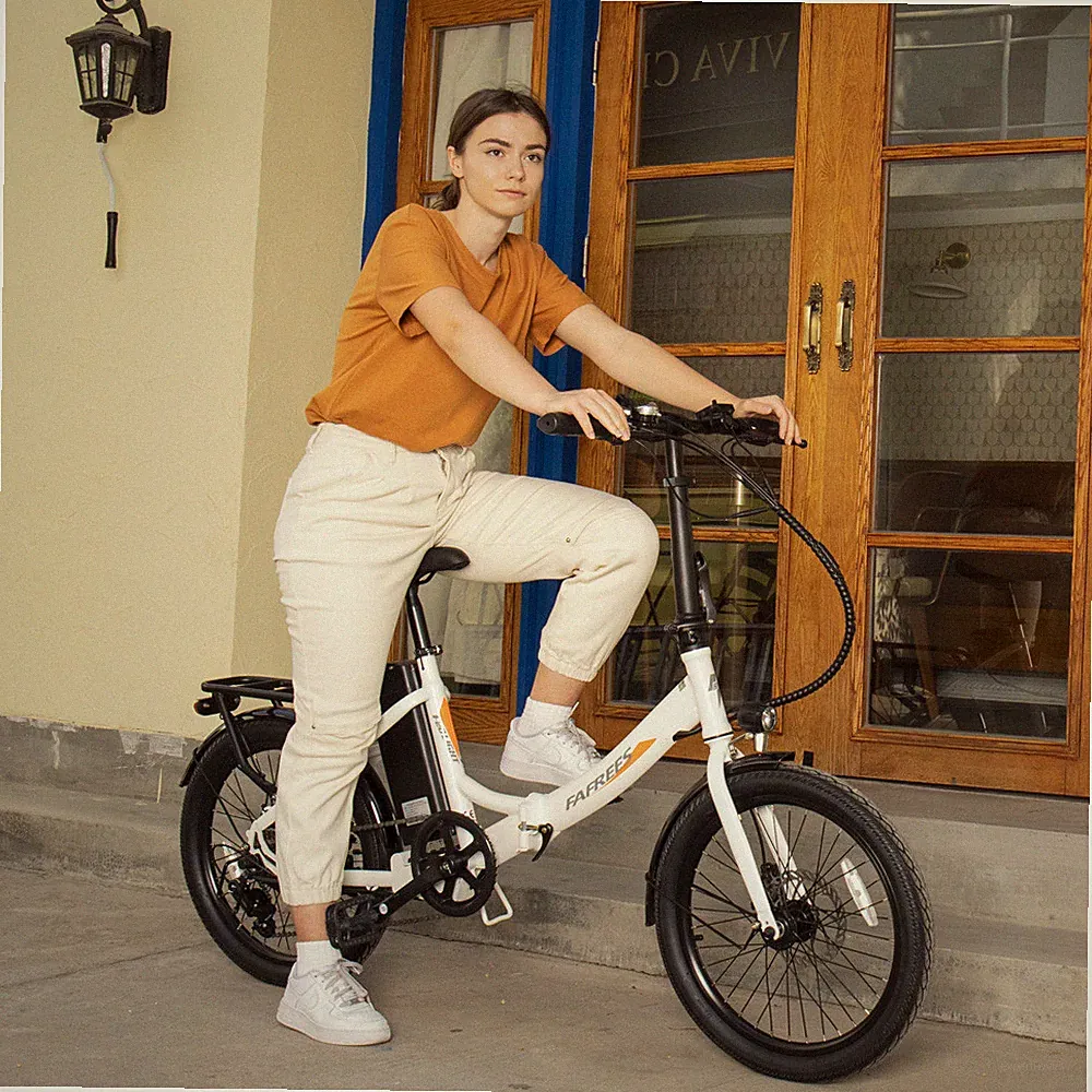 Fafrees 20 Zoll Elektrofahrrad E Bike Damen 250W 25 Km/h 16,75ah 36V E Klapprad