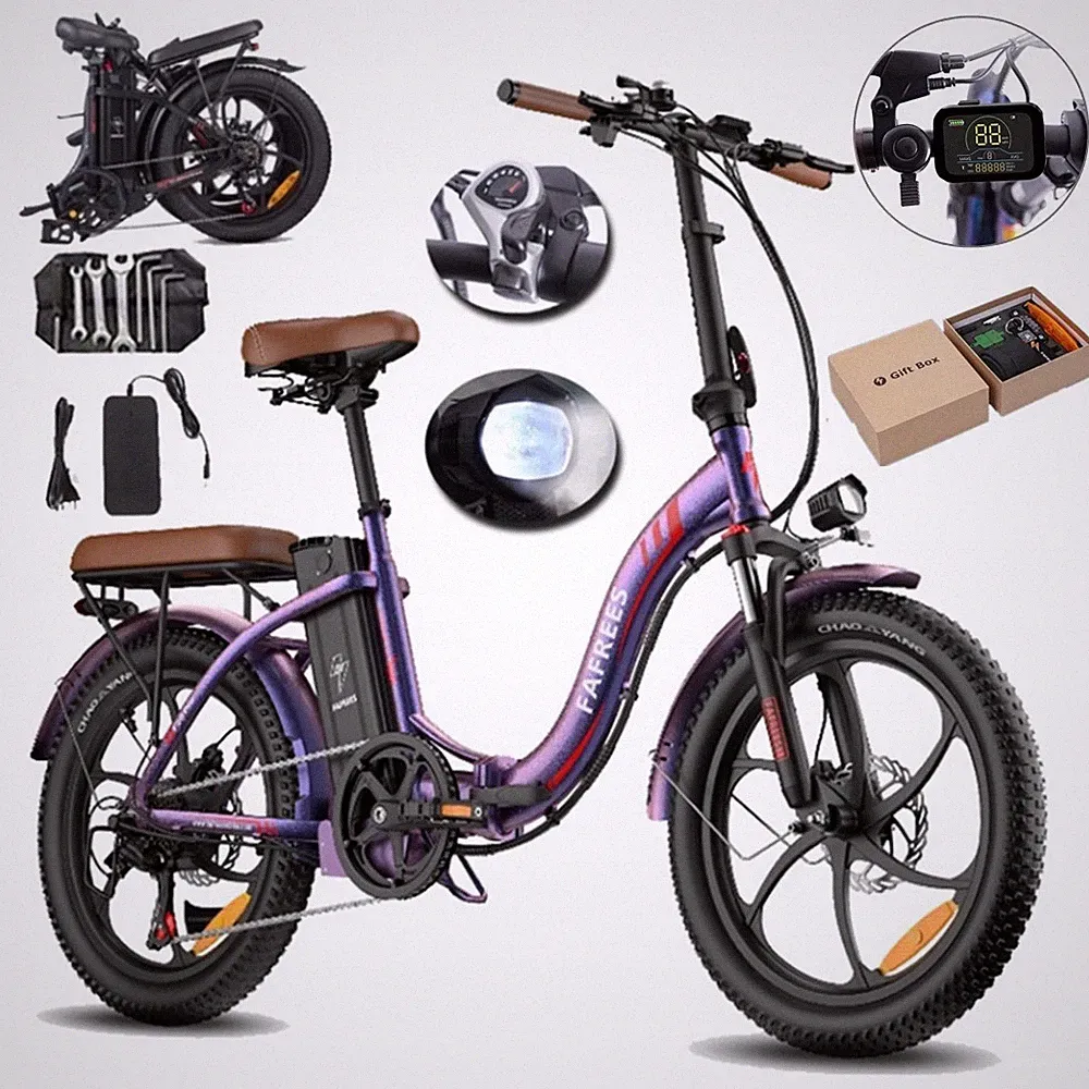 🔥Fafrees 20 Zoll Elektrofahrrad Klapprad 250W 36V 20AH Cityräder Pedelec E-Bike