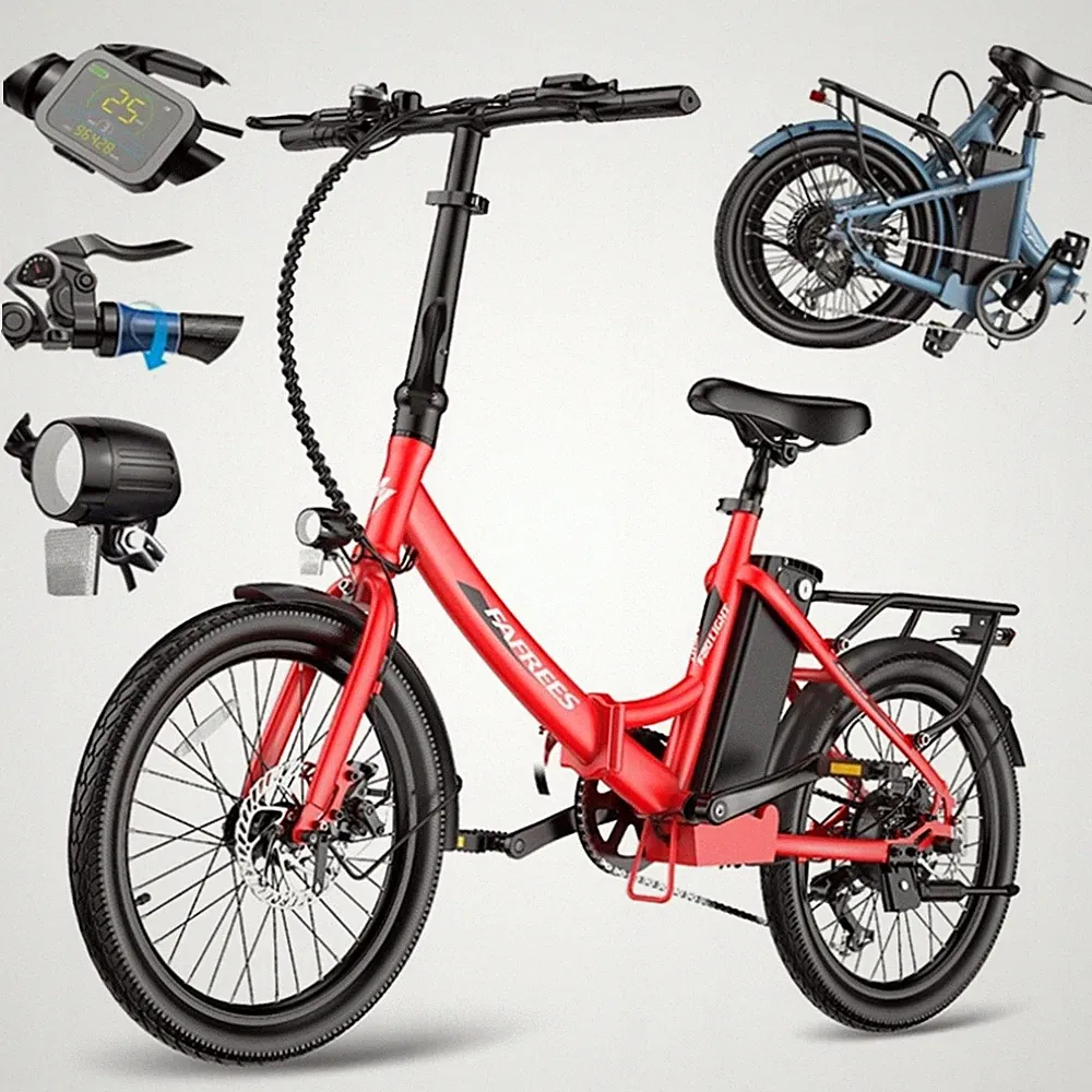Fafrees 20 Zoll Elektrofahrrad Pedelec E-Bike Klapprad 250W 16.75AH Cityrad eMTB