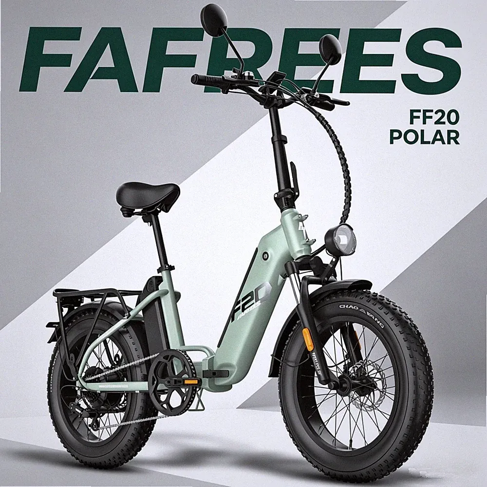 FAFREES 20 Zoll Elektrofahrrad Pedelec E-Bike Klapprad 48V 24AH E Mountainbike