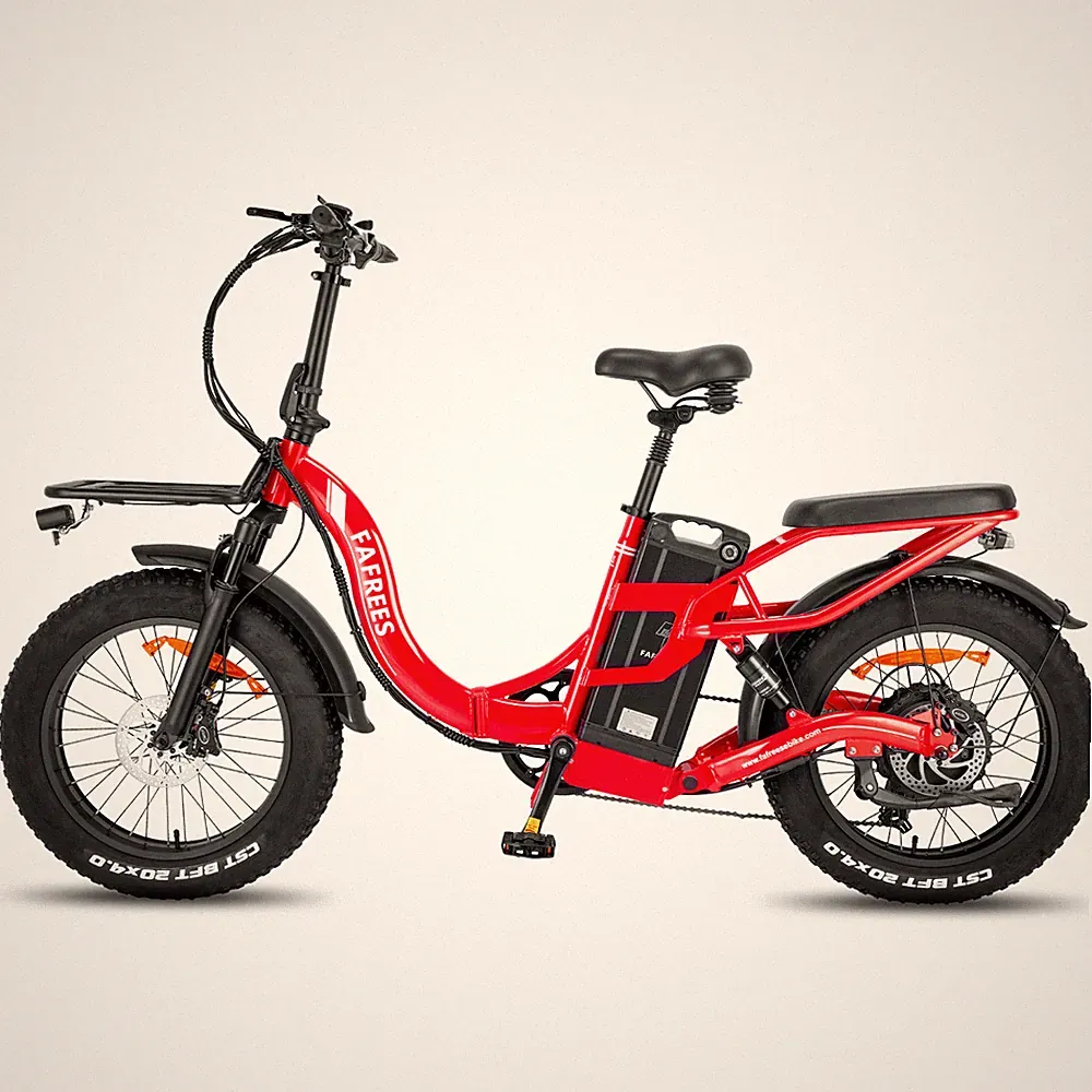 FAFREES 30Ah Akku E Bike 20 Zoll Elektrofahrrad Klapprad 750W E-City Bike 25km/h