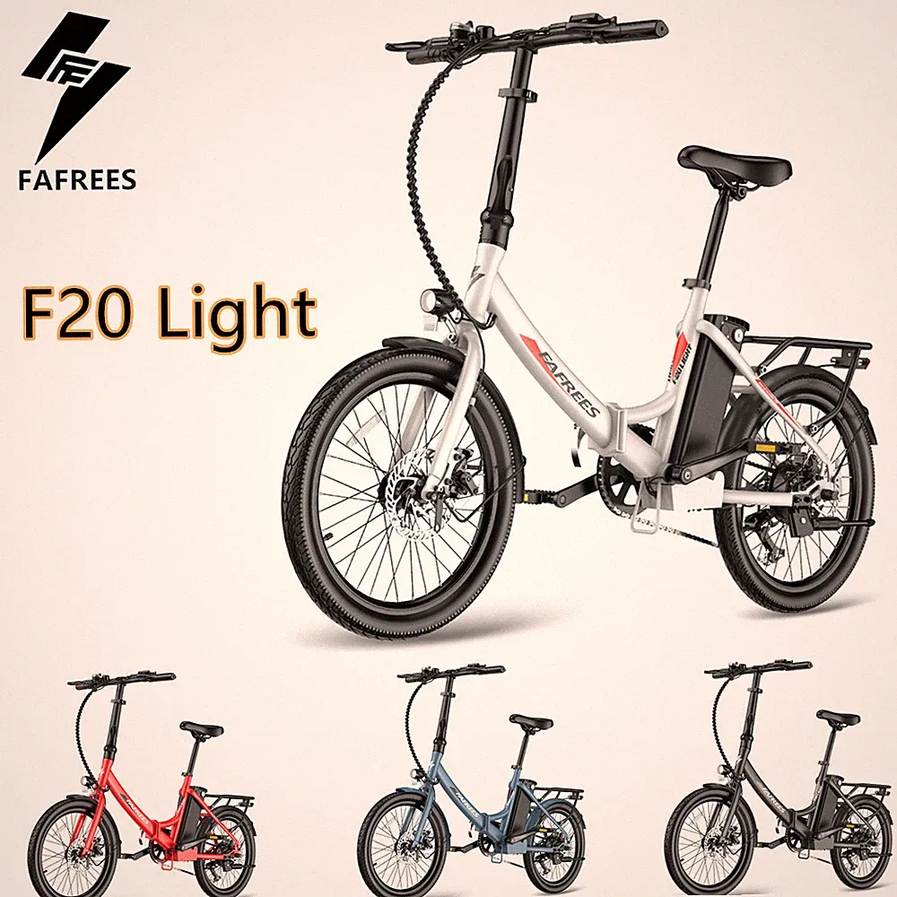 FAFREES Elektrofahrrad 20 Zoll 16,7AH Klapprad e Bike Damen Pedelec klappfahrrad