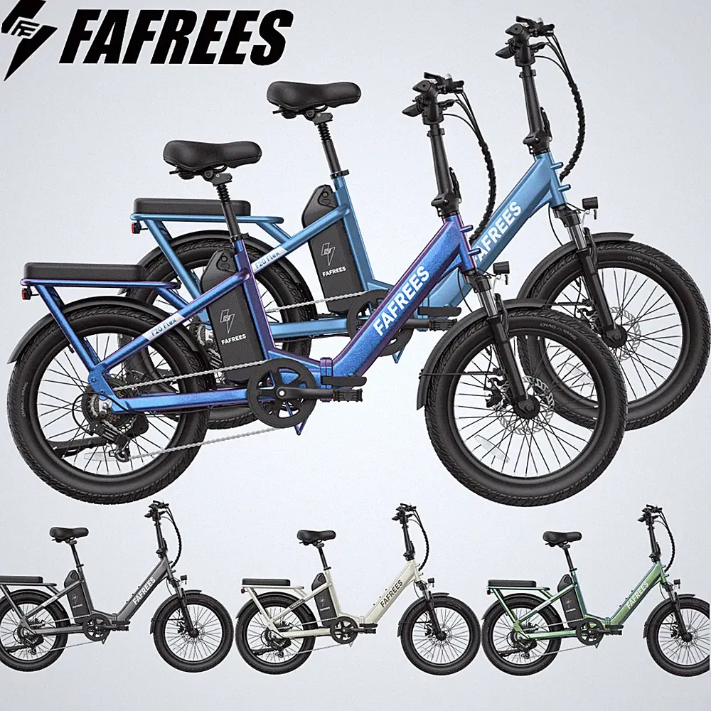 FAFREES Elektrofahrrad 20 Zoll E-Bike Klapprad 250W Herren/Damen Citybike 25km/h