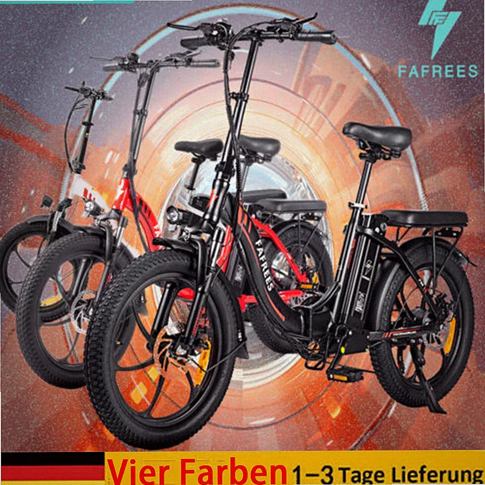 FAFREES F20 20‘’Klapprad Elektrofahrrad e Bike 250W E-Fahrrad Pedelec E-Citybike