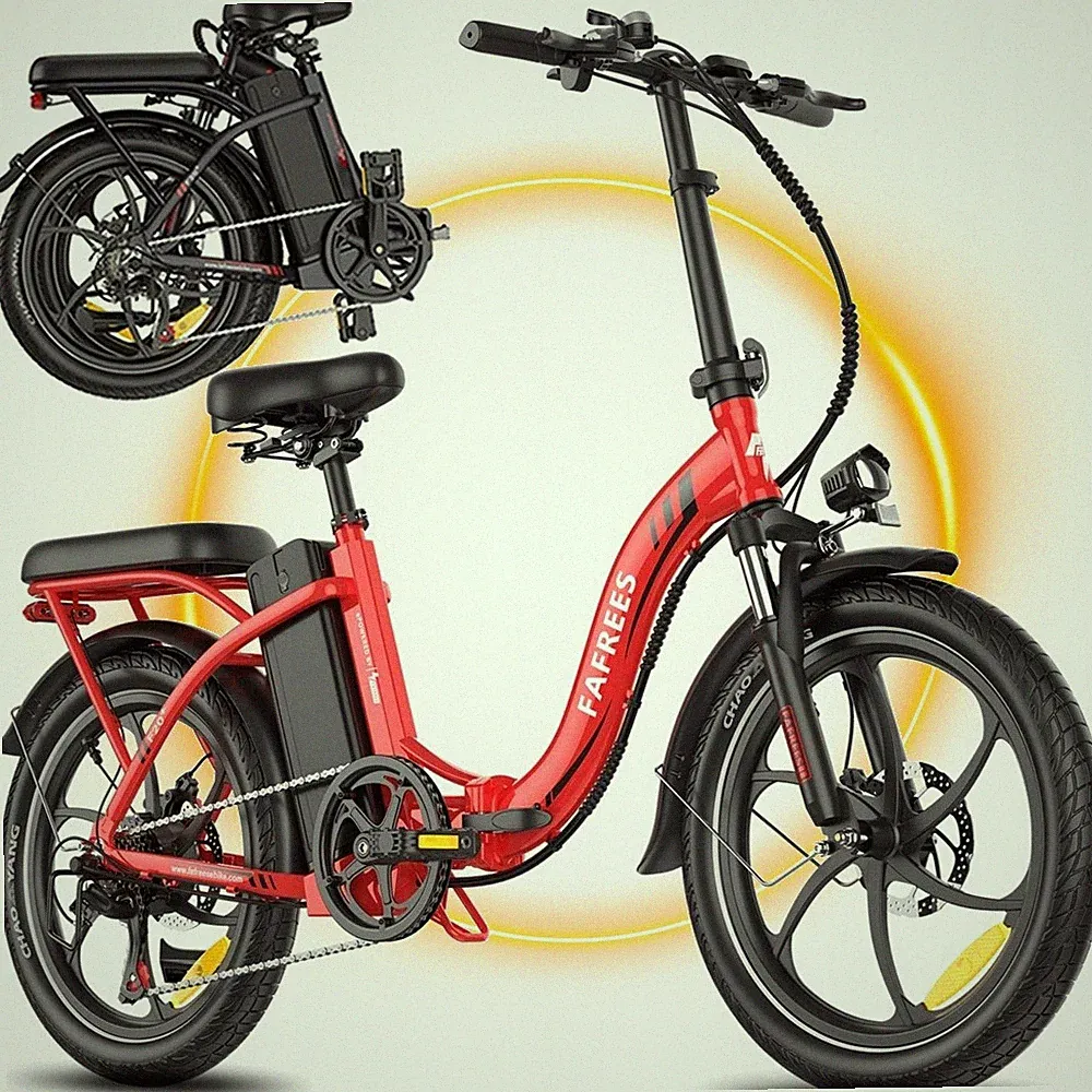 FAFREES F20+ 20 Zoll Elektrofahrrad 250W Klapprad E-Bike Pedelec Fat City Bike