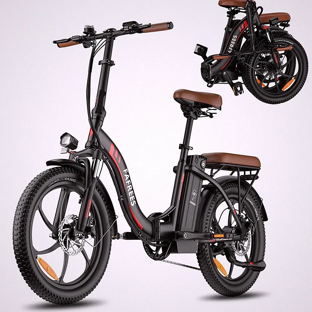 FAFREES F20 E-Bike Klapprad 20 Zoll Elektrofahrrad 250W 36V/20AH Shimano 7 Gänge