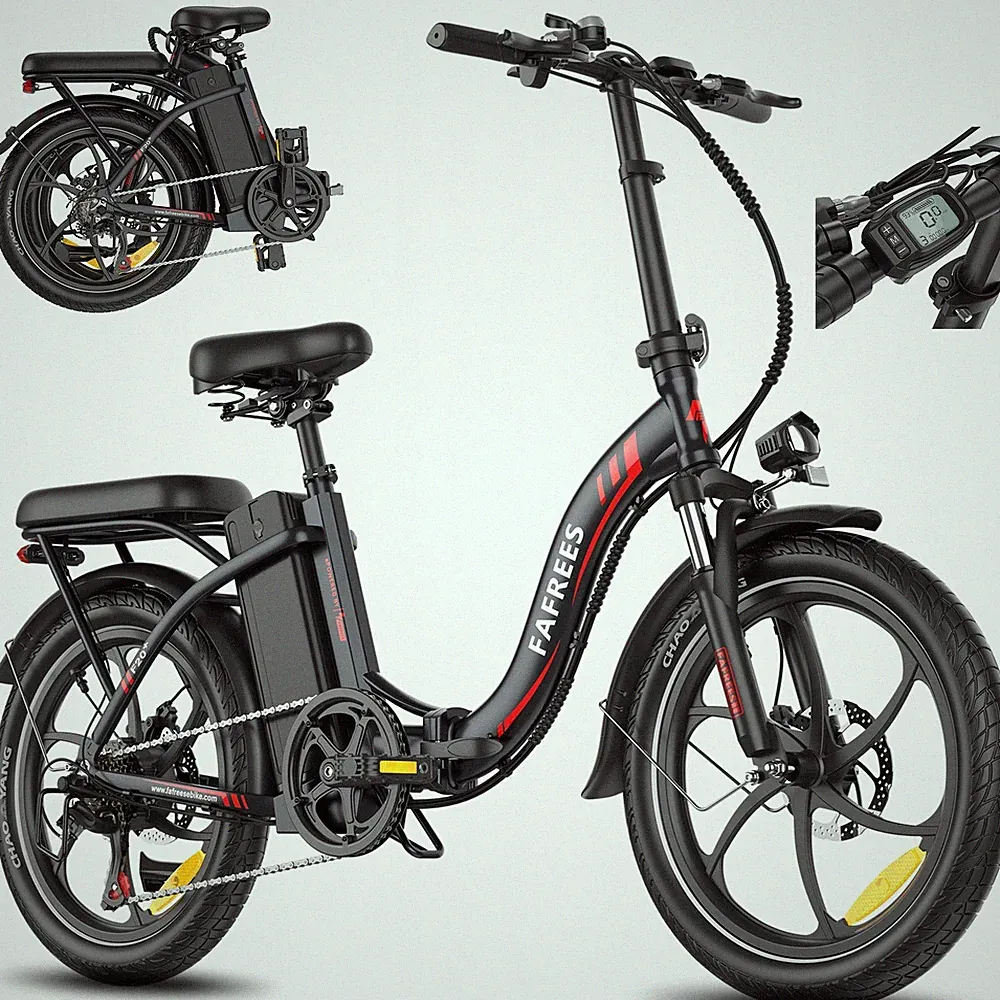 FAFREES F20 Klapprad Elektrofahrrad 20 Zoll E-Bike 18AH Shimano Pedelec Citybike