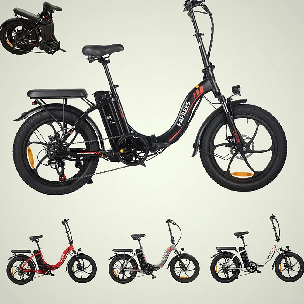 FAFREES F20 Klapprad Elektrofahrrad e Bike 20 Zoll 250W Shimano Pedelec 36V 18AH