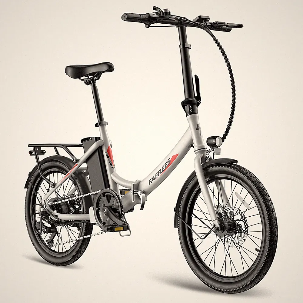 Fafrees F20 Light, 20 Zoll Elektrofahrrad Klapprad Damen E Bike 36V 16.75AH 250W