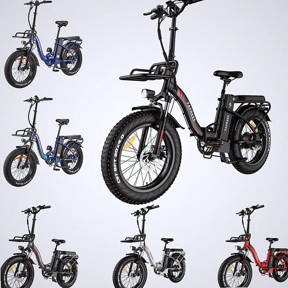 FAFREES F20 MAX 20 Zoll Klapprad Elektrofahrrad e Bike Pedelec Fatbike 22,5AH