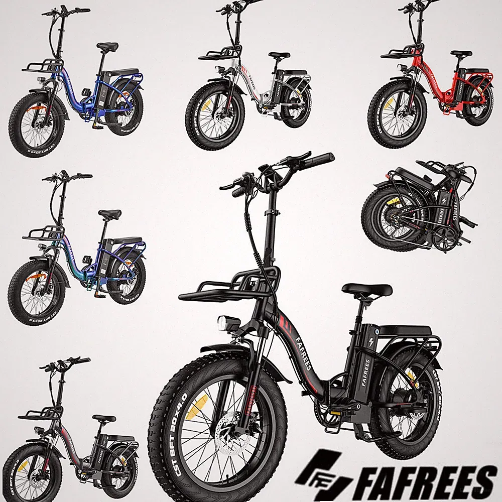 FAFREES F20 MAX e Bike 20 Zoll Klapprad Elektrofahrrad Fatbike 500W 48V 22,5AH