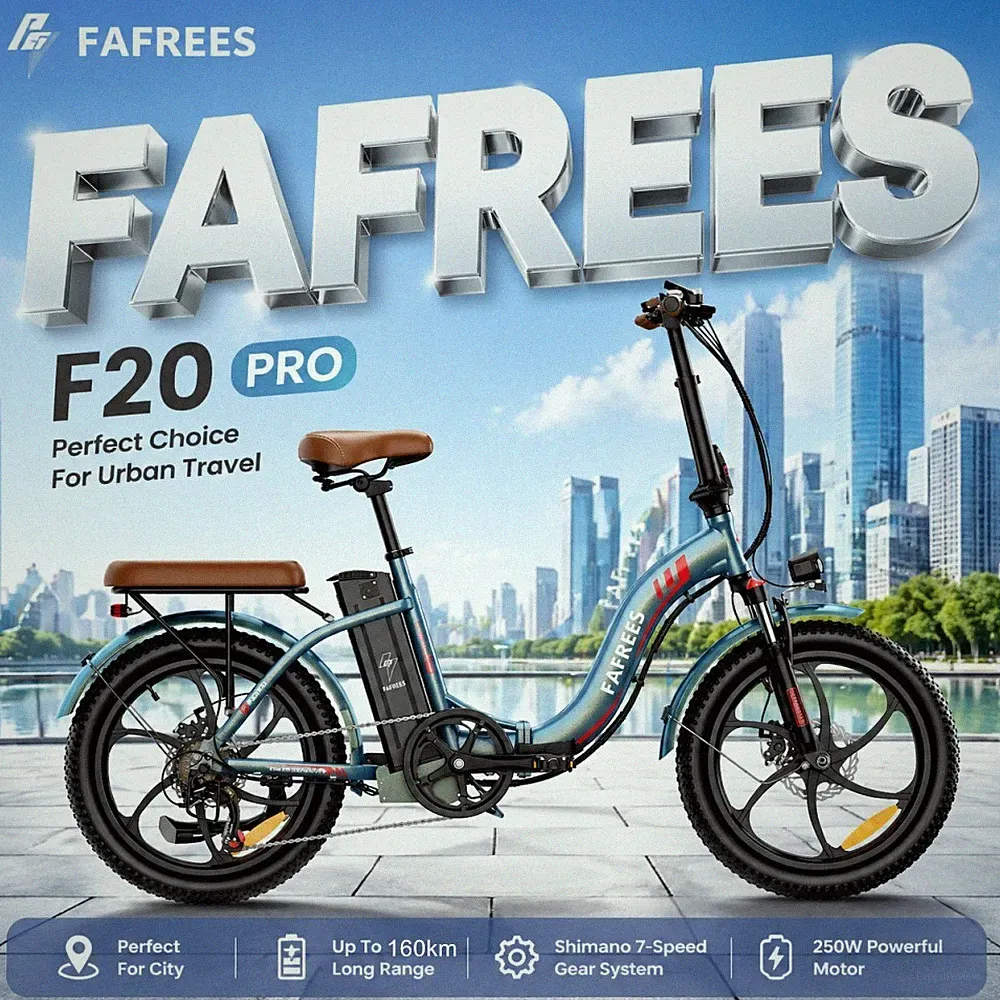 Fafrees F20 Pro 20 Zoll Elektrofahrrad Klappbar 250W 36V 20Ah City E-Bike 25km/h