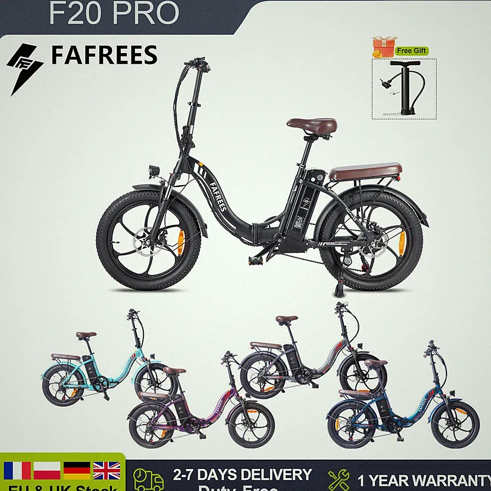 Fafrees F20 Pro E-Bike Klapprad 20 Zoll Elektrofahrräder 36 V 20 Ah Batterie