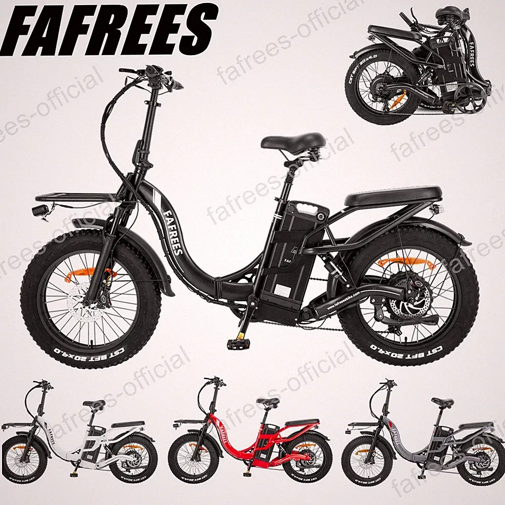 ✅FAFREES F20 X-MAX✅20 Zoll Elektrofahrrad Klapprad E-Bike 48V E Mountianbike MTB