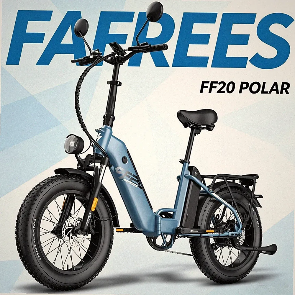 FAFREES FF20 POLAR 20 Zoll Elektrofahrrad Klapprad E-Bike 48V E Mountianbike MTB