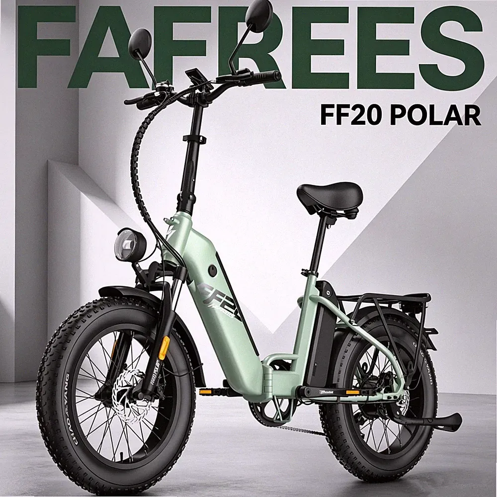 FAFREES FF20 POLAR 26.8AH Klapprad Elektrofahrrad 20 Zoll E-Bike E Mountainbike