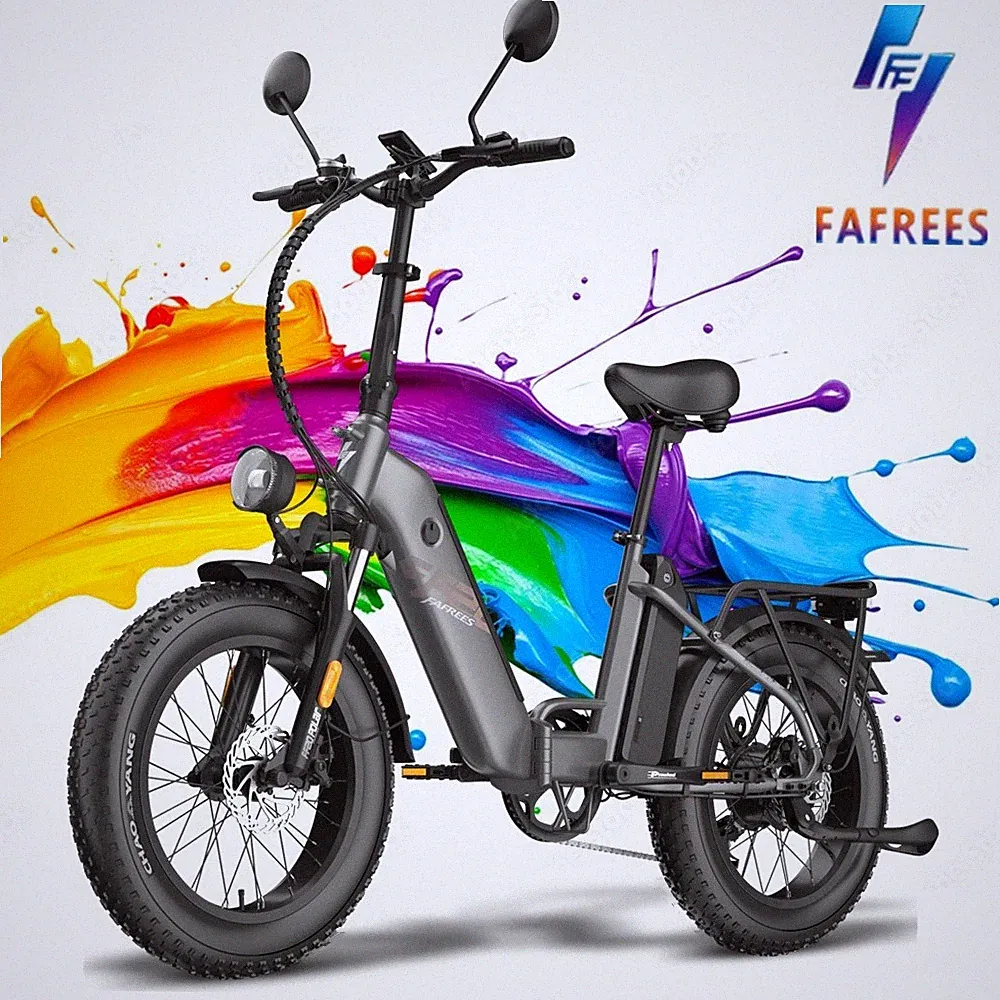 FAFREES FF20 POLAR E-Bike Klapprad Elektrofahrrad 20 Zoll Fatbike Pedelec 24AH