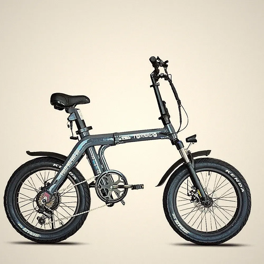 Fahrrad E-Bike mit integriertem Akku Fat Bike Tornado V1.0 250W 36V