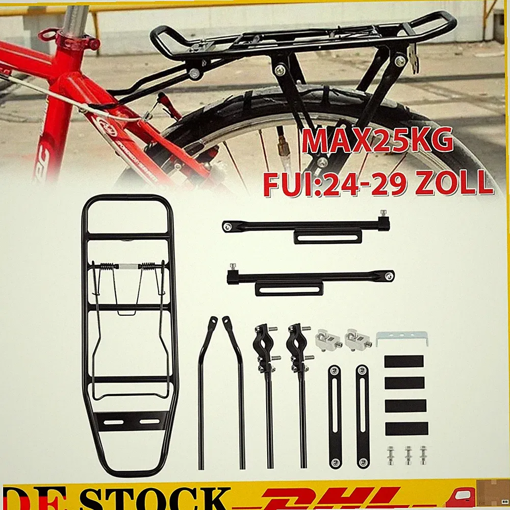 Fahrrad Gepäckträger Heckträger Träger Sattelstütze 26 27 28 29 Zoll e-Bike MTB