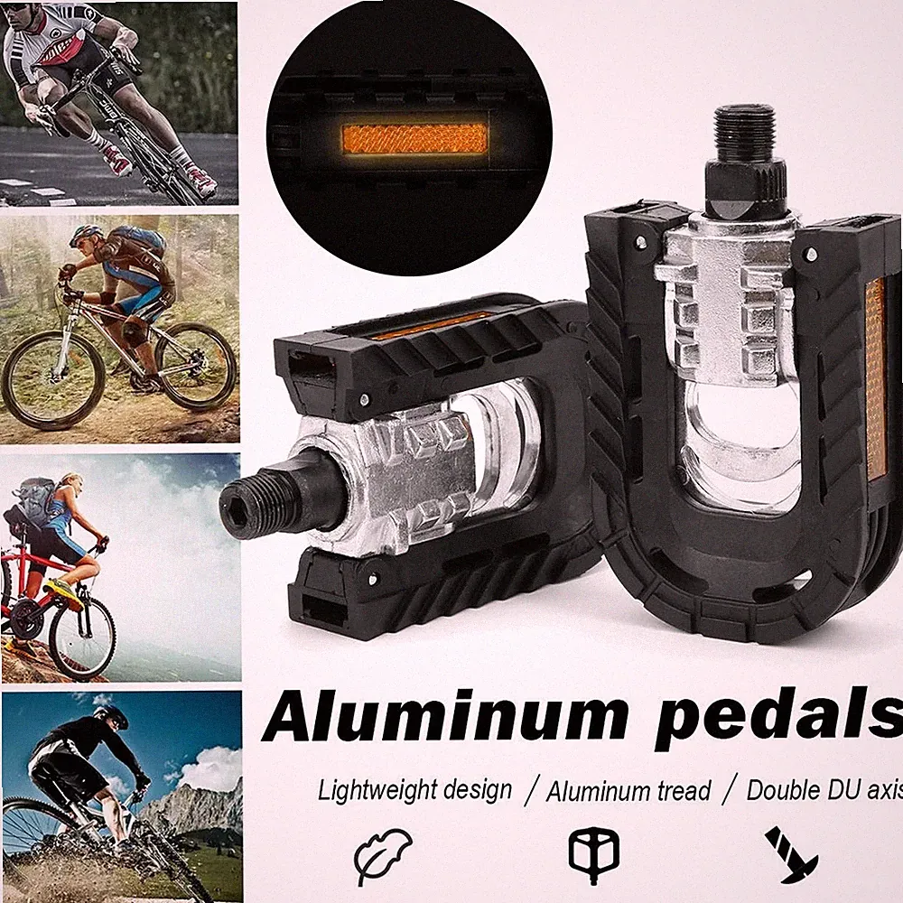 Fahrrad Pedale Aluminium Plattform MTB e-Bike Industrielager Fußpedale Faltpedal