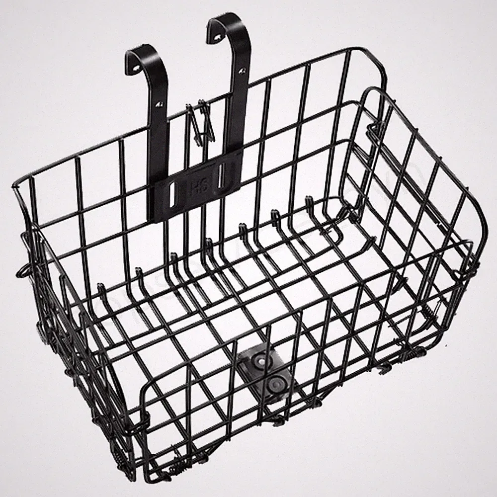 Fahrradkorb Gepäckträger Korb hinten Metall Schulranzenkorb Metall Korb Vorne