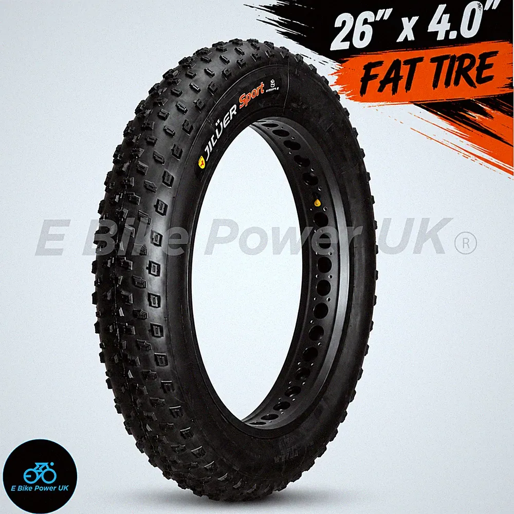 Fat Bike Reifen 26 Zoll x 4.0 faltbar schwarz All Terrain Fat E-Bike Gravel Road 20"