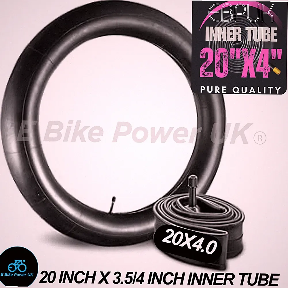 Fat Bike Schlauch 20 Zoll x 4" E Bike Schrader Ventil hochwertig dick stark