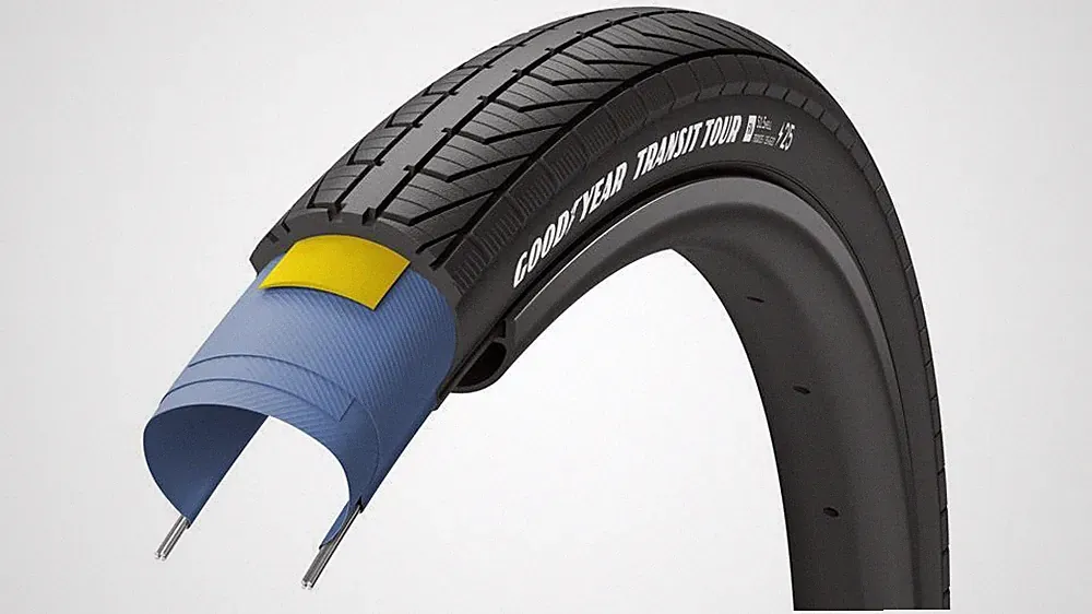Goodyear Transit Tour S1 700x40C 40-622 Fahrrad Reifen Schwarz City E-Bike 25kmh