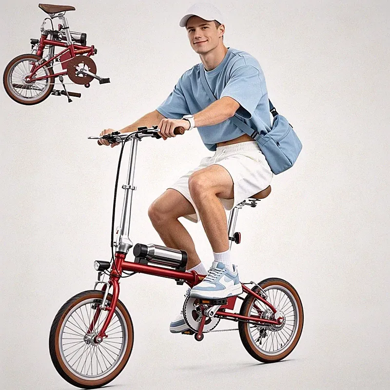 Klapprad 5.2Ah City E-Bike 250W Elektrofahrrad 25km/h Pedelec eBike Singel Gange