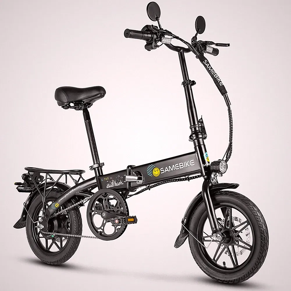 Klapprad E-Bike 14''City E-Bike 350W Elektrofahrrad Cityräder 36VPedelec 7-Gänge
