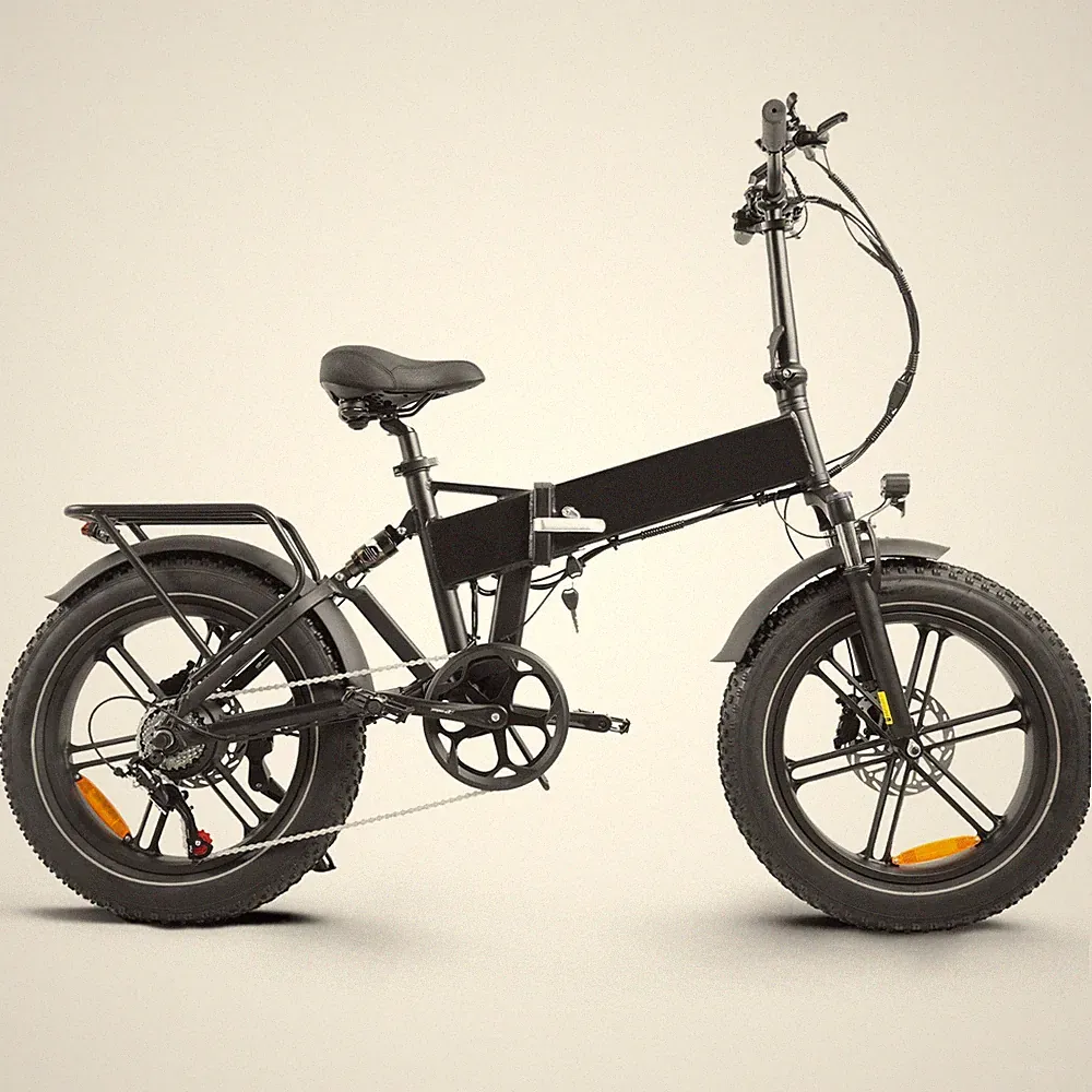 Klapprad E-Bike 250W Bike Pedelec Fat City Bike Ölbremse 20 Zoll Elektrofahrrad