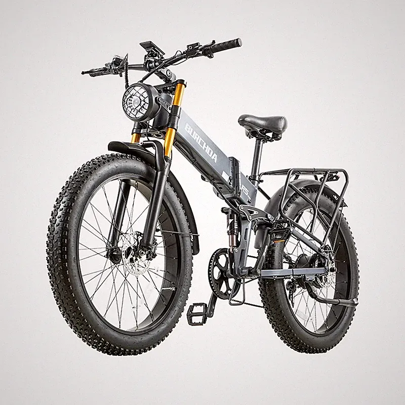 Klapprad E-Mountainbike 1000W Elektrofahrrad 48V20Ah E-Bike Shimano 7-Gänge