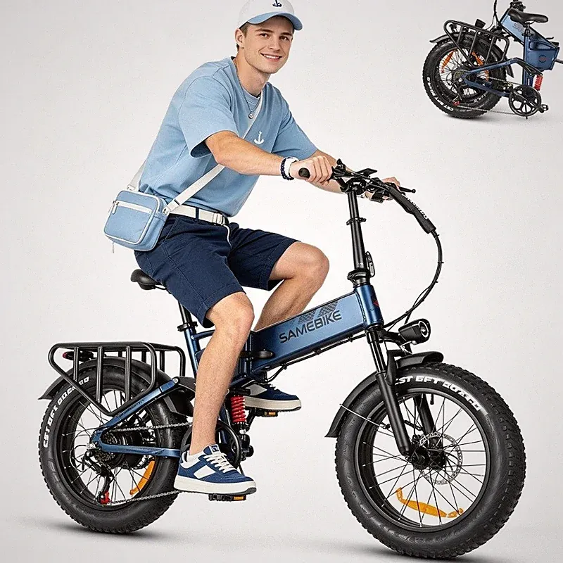 Klapprad Elektrofahrrad 20''Electric Mountain Bike 250W E-Bike Shimano 7-Gänge