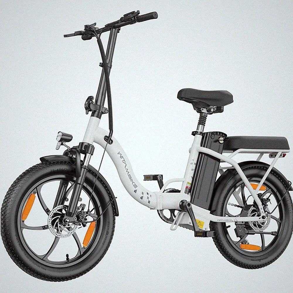 Klapprad Elektrofahrrad 48V 16Ah Coummuter City E-bike 20 Zoll Pedelec WITAMBIKE