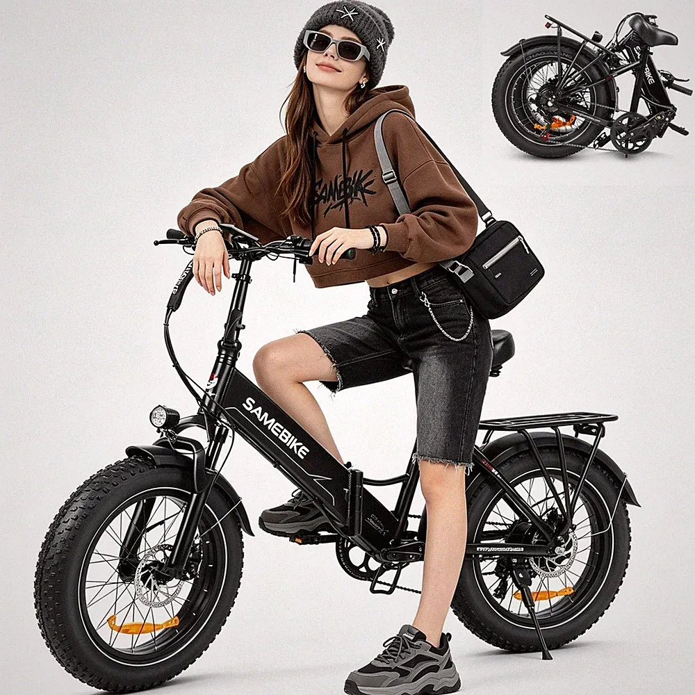klapprad elektrofahrrad 750w 13ah city e-bike 20'' pedelec ebike shimano 7-gänge