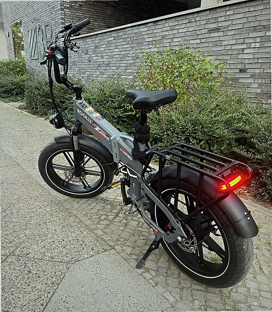 KOOLUX X12 Pro Klappbares E-Bike 48V 15Ah | NFC + App | 20” Fat-Tire-Reifen
